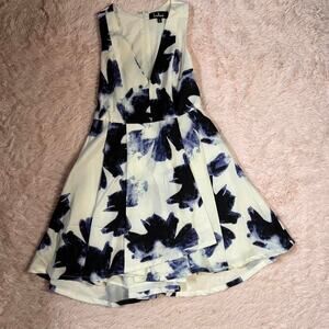 Floral Fairy Core‎ Feminine Elegant Whimsical Goddess Skater Racerback Dress